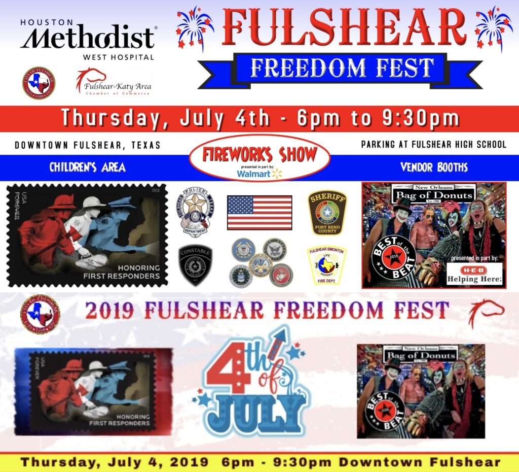 Fulshear Freedom Fest July 4th